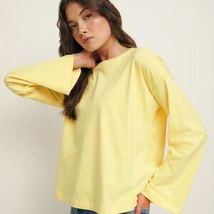 Oversized Long Sleeve Tee